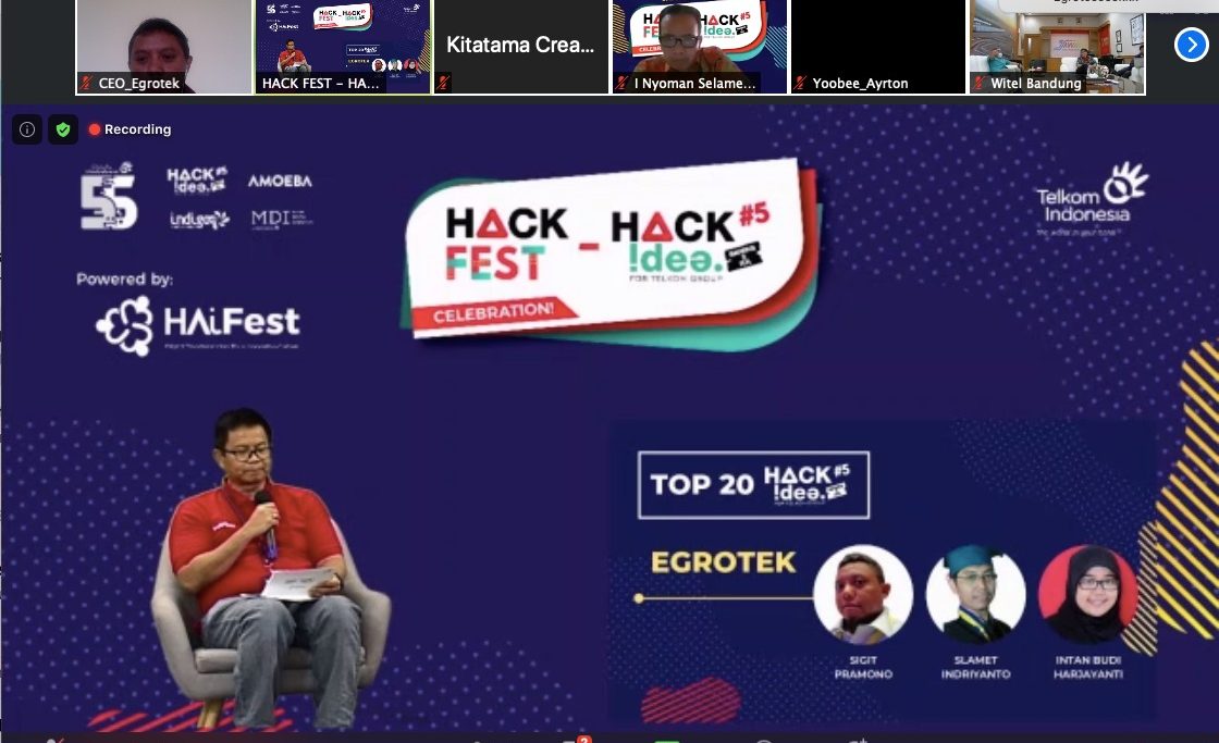 Egrotek ITTP Masuk 20 Besar HackIdea Nasional | Universitas Telkom ...