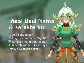 VTuber Mayuh Isthika, Wajah Baru Kampus Telkom University…