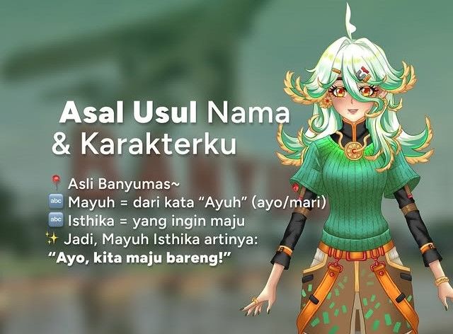 VTuber Mayuh Isthika, Wajah Baru Kampus Telkom University…