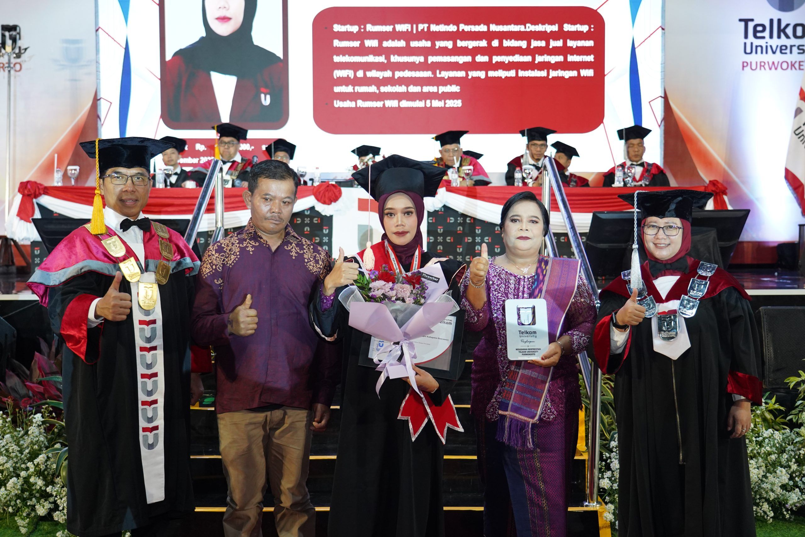 Hairunisa Br Surbakti, Wisudawan Berprestasi Telkom University Purwokerto…