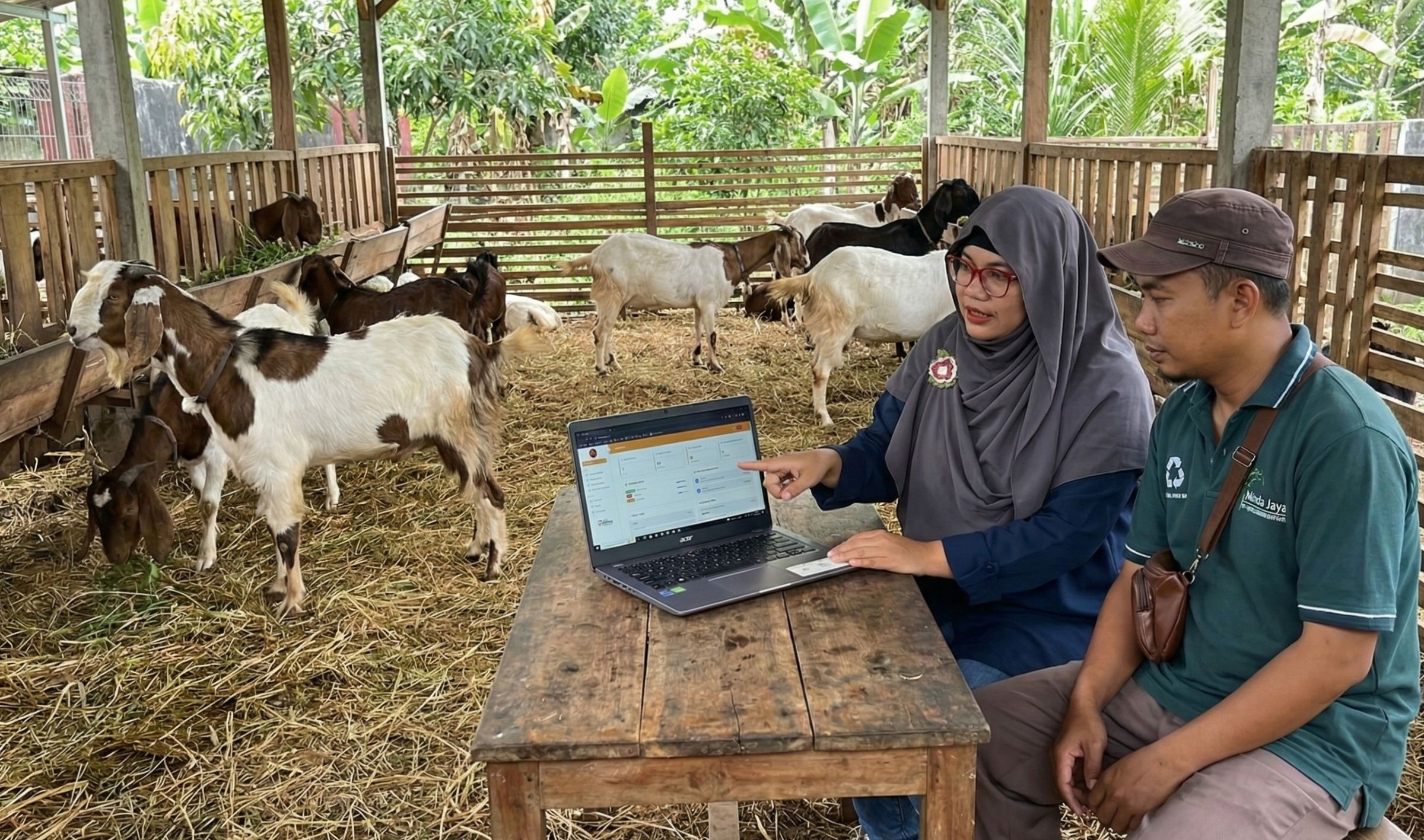 Inisiasi DIKDAYA: Strategi Tim Dosen Telkom University Purwokerto dalam Mengakselerasi Digitalisasi Pedigree dan Keamanan Pangan Desa