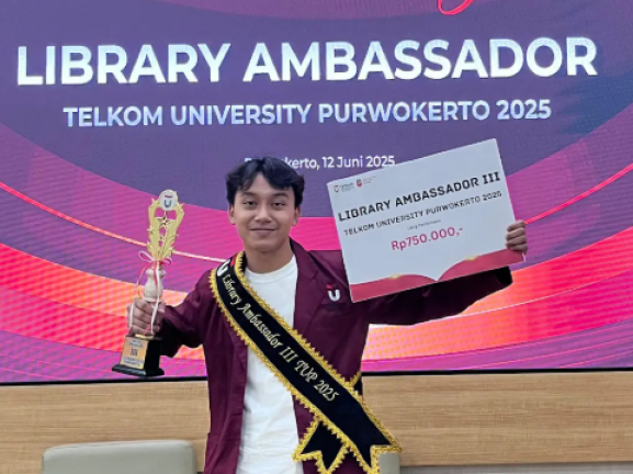 Bangga! Mahasiswa Tel-U Purwokerto Terpilih Jadi Duta Literasi…