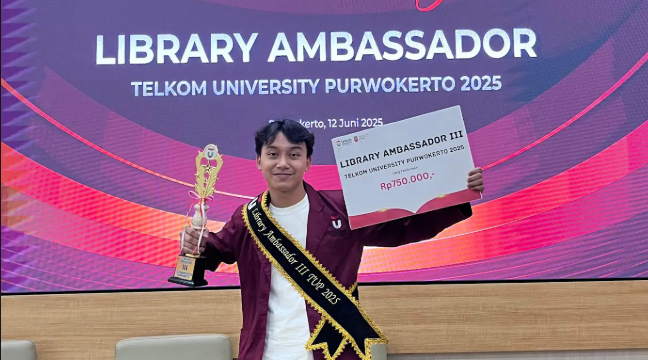 Bangga! Mahasiswa Tel-U Purwokerto Terpilih Jadi Duta Literasi…