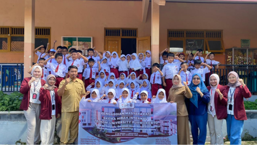 Cegah Stunting Sejak Dini, Dosen dan Mahasiswa TUP Edukasi Siswa SD Negeri 1 Limpakuwus